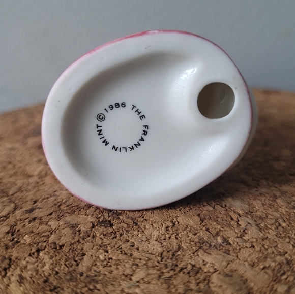 Cat Figurine Franklin Mint Porcelain Design 1986 - Picture 5 of 5